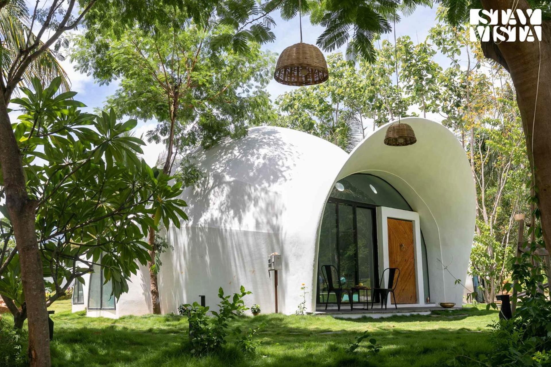 Stayvista At Shwaas Mysore With Private Pool エクステリア 写真