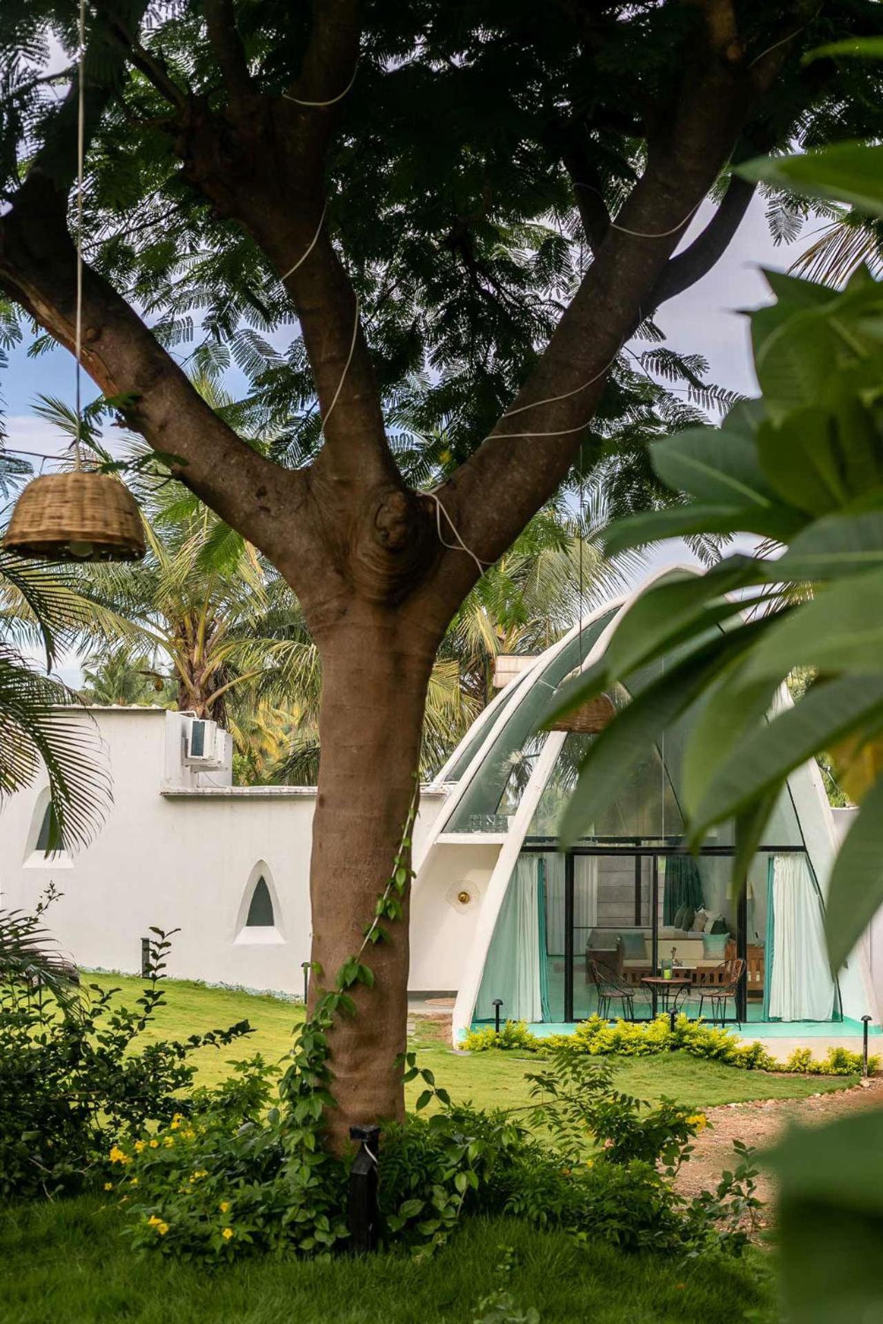 Stayvista At Shwaas Mysore With Private Pool エクステリア 写真