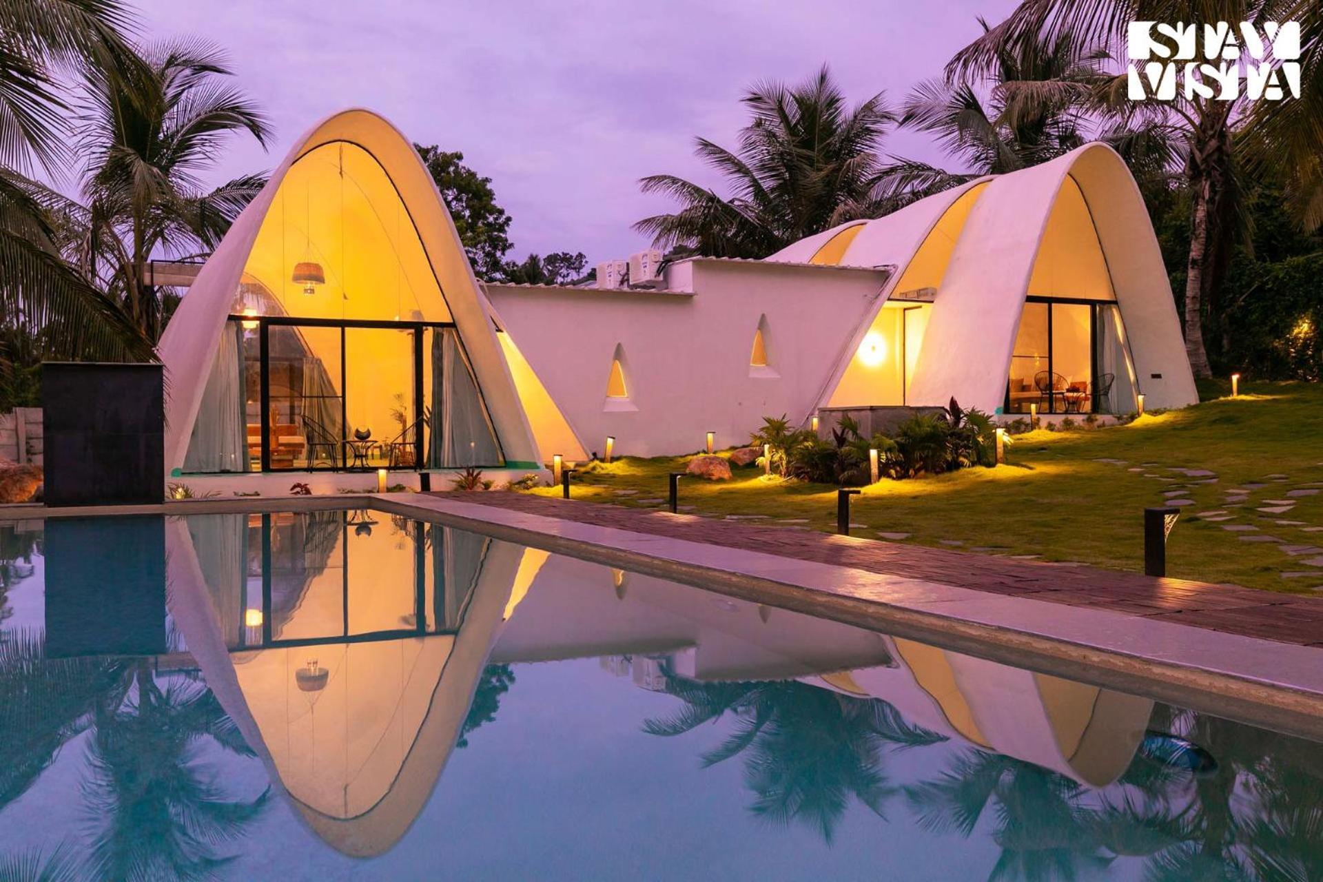 Stayvista At Shwaas Mysore With Private Pool エクステリア 写真